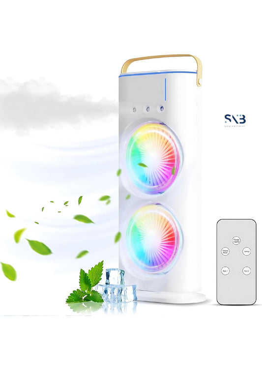 Double End Air Cooler Fan with Mist Cooler